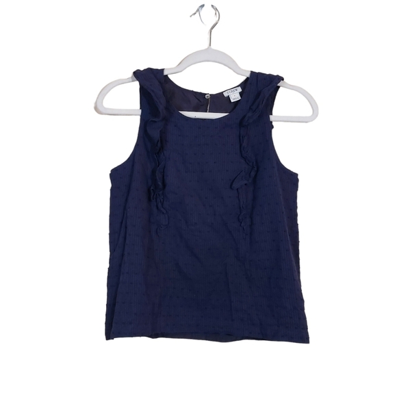 J CREW LADIES SLEEVELESS COTTON TANK- 2 - Picture 1 of 4